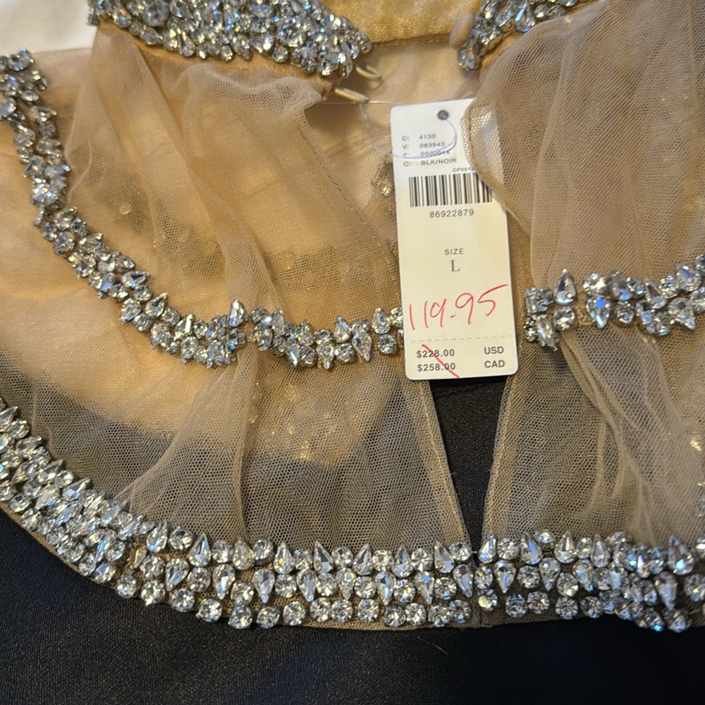 Anthropologie Pinnacle by SSS Embellished Yoke Mini Dress - Picture 13 of 16
